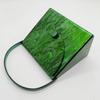 2025 New Fashion Women Marble High-end Acrylic Handle Handbags Luxury Evening Clutch Purses Wedding Party Chain Crossbody Bags