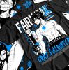 Новая футболка с аниме Fairy Tail, Серая Фуллбастер Нацу Драгнил, Подарочная футболка, Унисекс