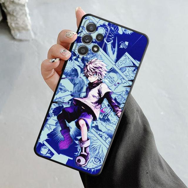 Чехол Hunter × Hunter Killua Zoldyck для Samsung Galaxy A14 A73 A53 A71 A51 A31 A33 A22 A12 A21s A13 A32 A52s A72 A52 A23