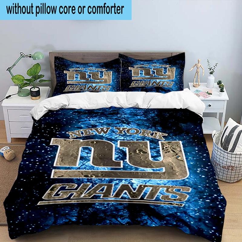 New York Logo 3PCS Bedding Set 2D Printing (Includes 1 Duvet Cover + 2 Pillowcases Coreless), Bedroom decor,Fan gift