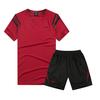 Summer Set Men Casual Two Pieces Suit Short Sleeve T-shirt & Shorts Sets Male Streetwear