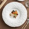 Ceramic Plates, Plates, High-grade, Luxury, White Western-style Steak, , Flat   Kitchen Plates Sets