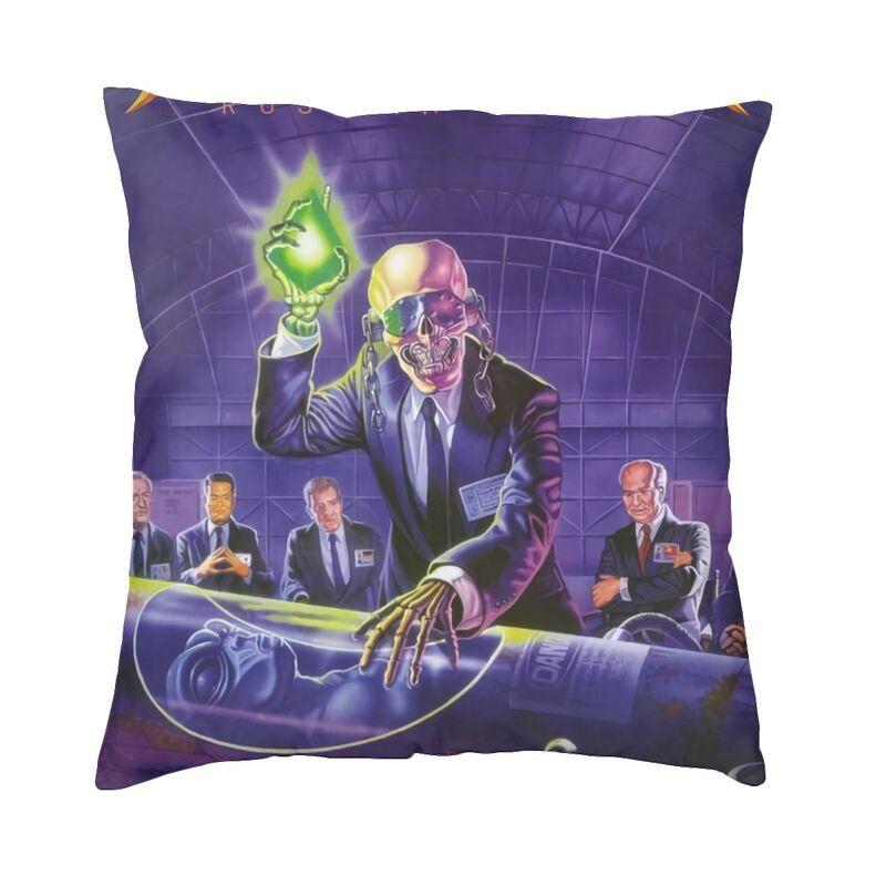 Luxury Swedish Rock Band Horror Ghost Throw Pillow Case Home Decor Custom Square Cushion Cover 40x40 Pillowcover for Sofa