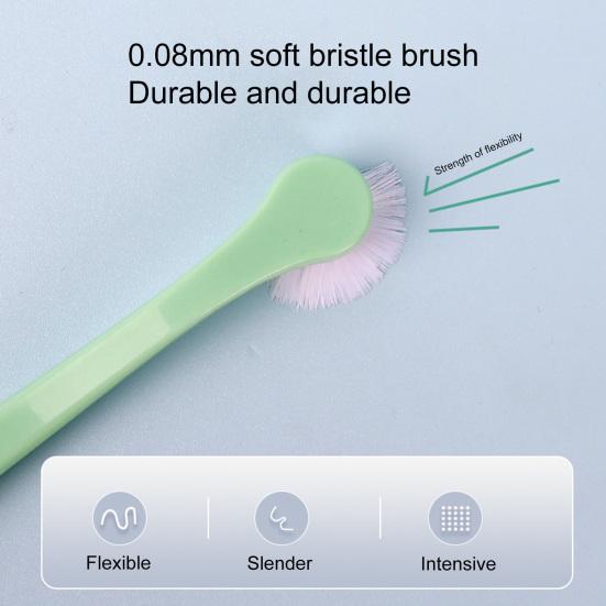 Pet Teeth Cleaning Brush High Density Dental Caring Lightweight Cat Dog Bad Breath Teeth Cleaning Brush Pet Supplies