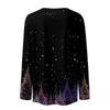 Long Sleeve Shirts For Women Cute Print Graphic Tees Blouses Casual Plus Size Basic Tops Pullover