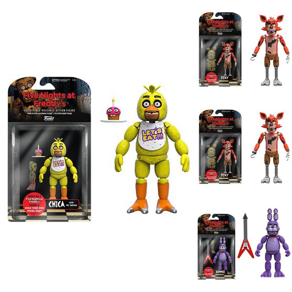 Восхитительная фигурка Fnaf Five Nights At Freddy's Золотой Фредди Для Декора