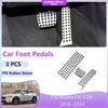 For Mazda CX-3 DK 2016~2024 Acessories Gas Covers Accelerator Alloys Car Pedals and Parts Stainless Steel Fuel Brake No Drilling