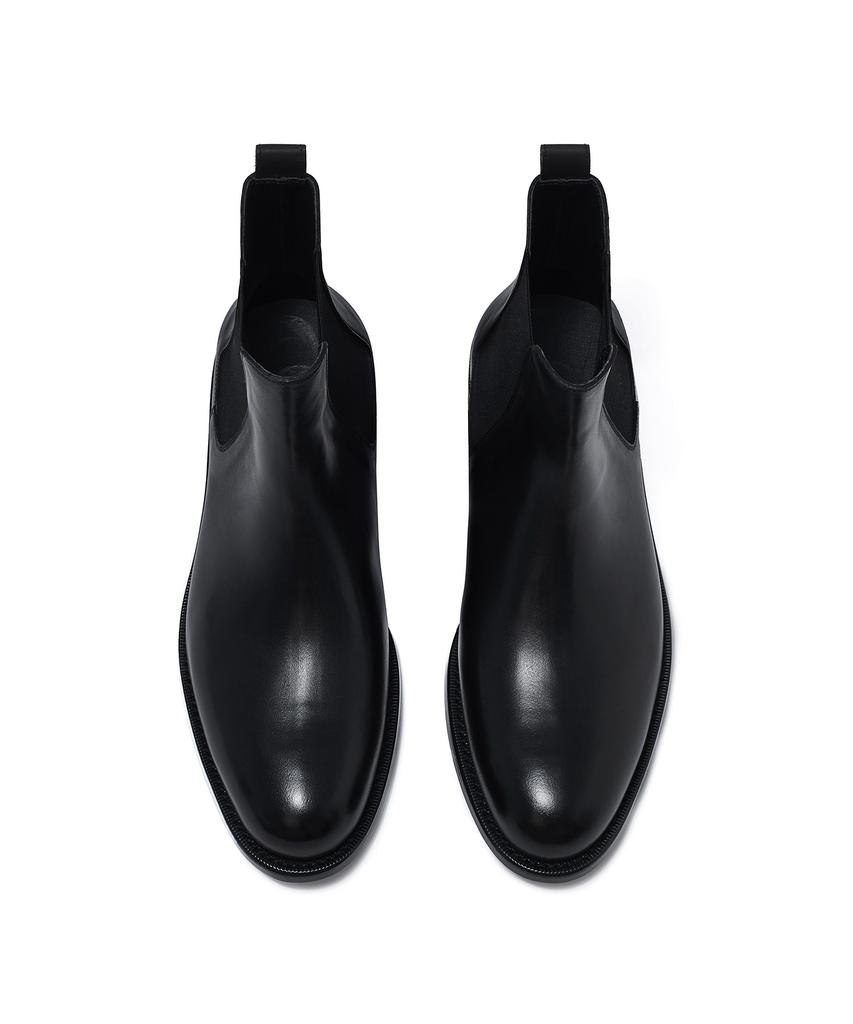Musinsa Standard Однотонные ботинки Челси [Черный]