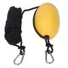 Kayak Drift Sock Anchor Fishing Boat Anchor Float Yellow Marine Kayak Drift Anchorwith Reinforced Webbing
