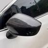Для Mazda 3 Axela 2014 2015- ABS Накладка на зеркало заднего вида и боковое зеркало автомобиля, Колпачок на крыло, Внешний корпус двери, Декоративная наклейка