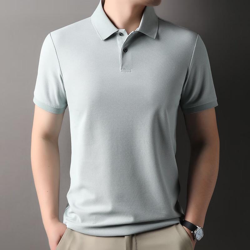 Мужская рубашка-поло с коротким рукавом в стиле business casual Firstview FV25X1503