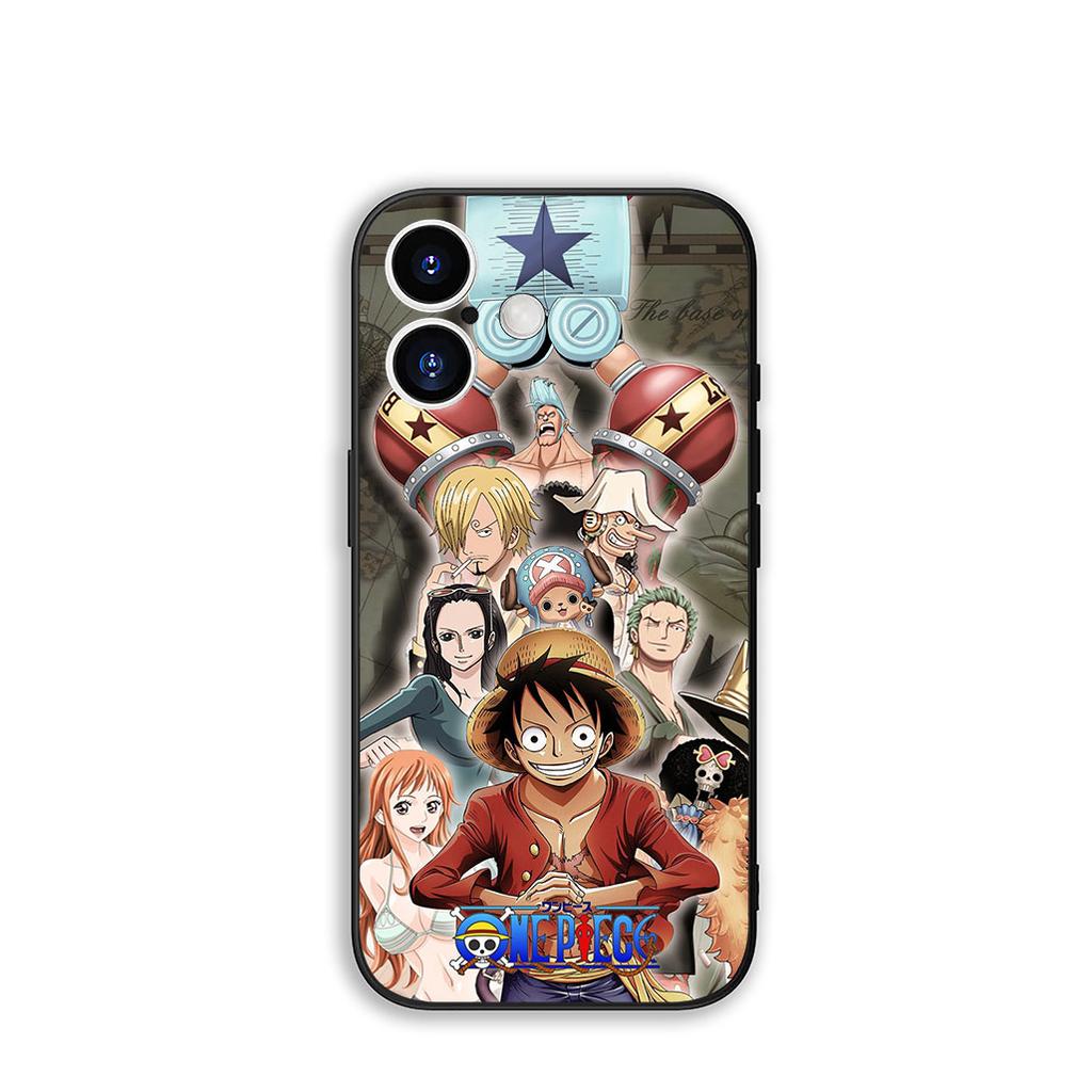 Чехол для телефона Трафальгар Д. Вотер Д. Луффи One Piece для Apple iPhone 16 15 14 Plus 13 12 Mini 17 Pro Max + ProMax 16E Air 15+ Чехол