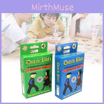 Увлекательная семейная карточная игра Dutch Blitz для детей и взрослых в красочной коробке