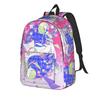 Модный рюкзак с летней тематикой Pokemon Mochilas Новый Большой Вместимости Rucksack