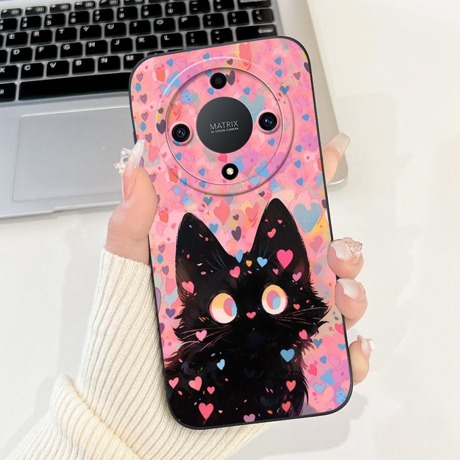 Чехол для Honor Magic 5 Lite Чехол для Honor X9A RMO-NX1 Милый мультяшный расписной чехол Мягкий ТПУ чехол для телефона Для Honor Magic5 Lite HonorX9a Сумки