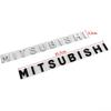 ABS Car Front Hood Emblem Stickers for Mitsubishi Lancer Pajero ASX Eclipse Cross Galant Mirage L200 Colt Outlander Accessories
