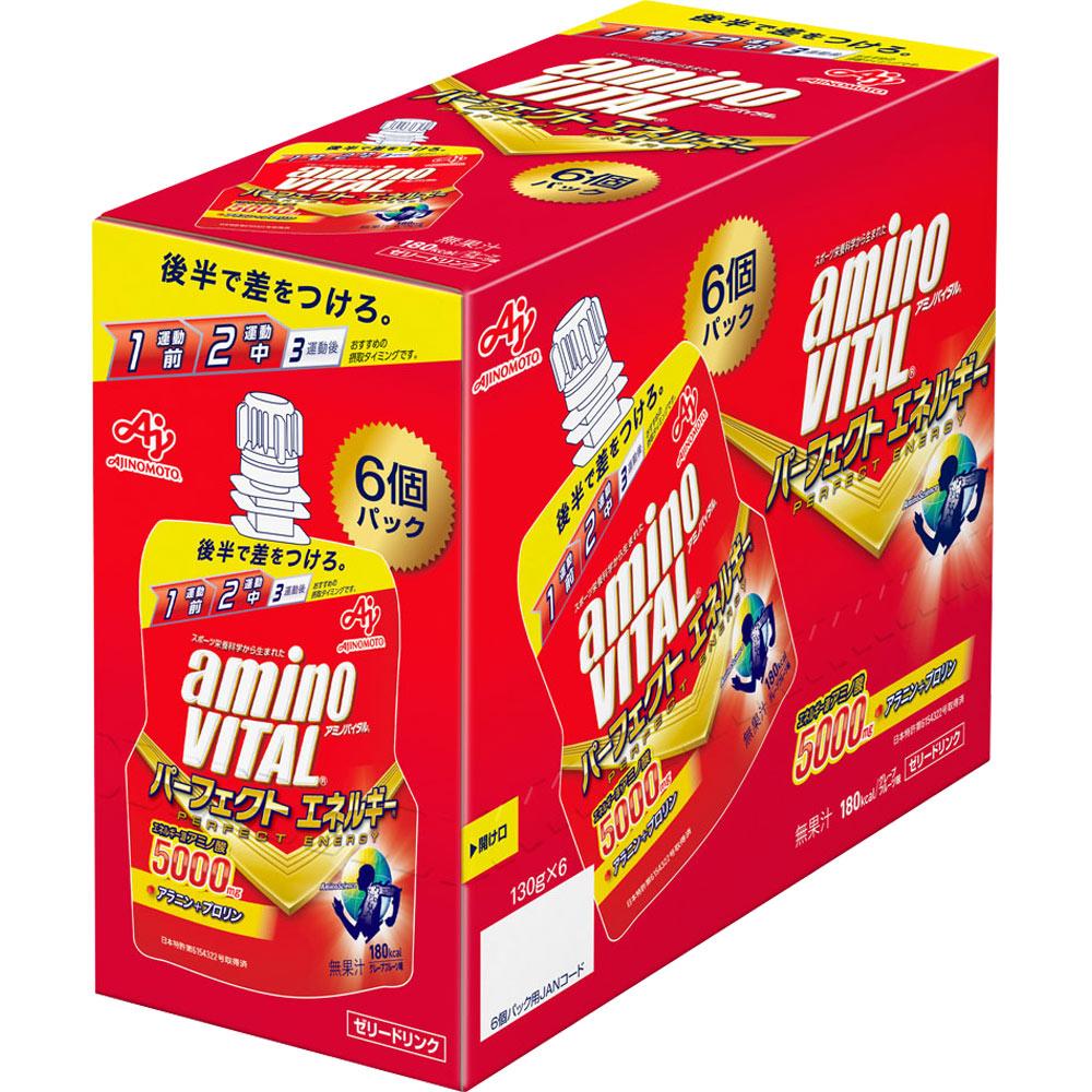 Ajinomoto Amino-Vital Perfect Energy 130 г x 6 Другое (проверьте замки, очистители языка и т. д.) Пакет поддержки Другое (проверьте замки, очистители языка и т. д.)