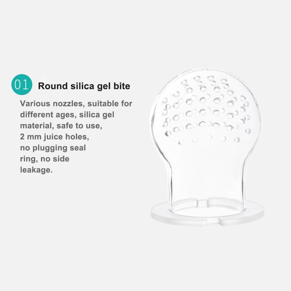 Ниблер - силиконовая соска для прикорма фруктами младенцев