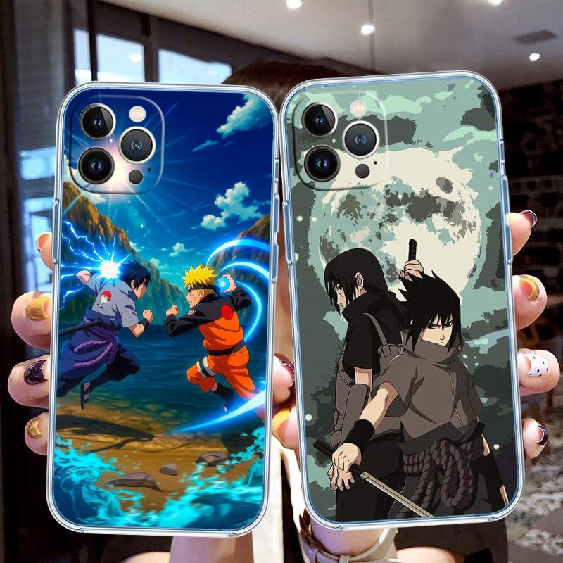 PP4 Anime Naruto Soft Shell Transparent Phone Case for Motorola Moto Edge 20 30 40 50 S30 Fusion Ultra Pro Neo Lite + G200 G23