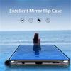 Роскошный чехол-книжка с зеркалом для Apple iPhone 17 16 15 14 13 12 11 Pro Max Кожаный чехол для телефона для iPhone 16E Air XS Max XR X iPhone 7 8 Plus SE 2022 2020