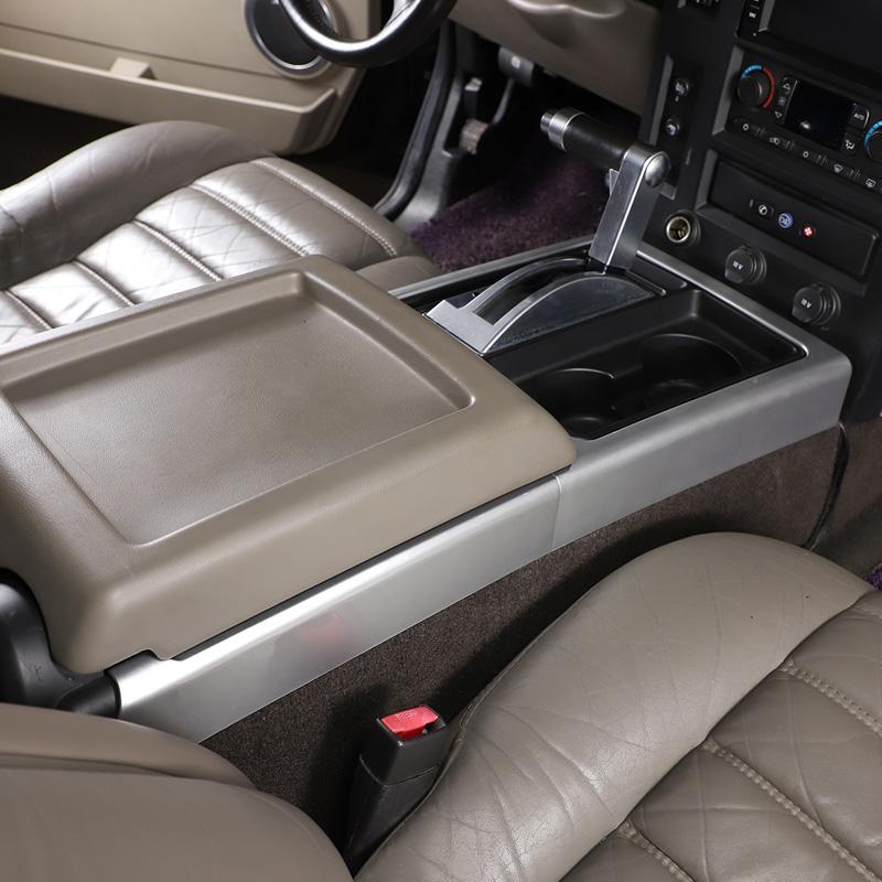 Для Hummer H2 2003-2007 ABS Углеродное волокно/Серебристый Декоративные наклейки на внешнюю рамку центральной консоли автомобиля Аксессуары для автомобиля