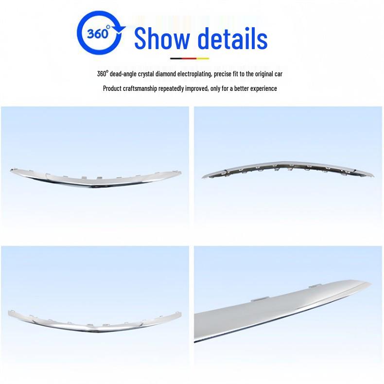 Mercedes E-Class W213 Front Bumper Chrome Lip Strip 2138857000/2138857800