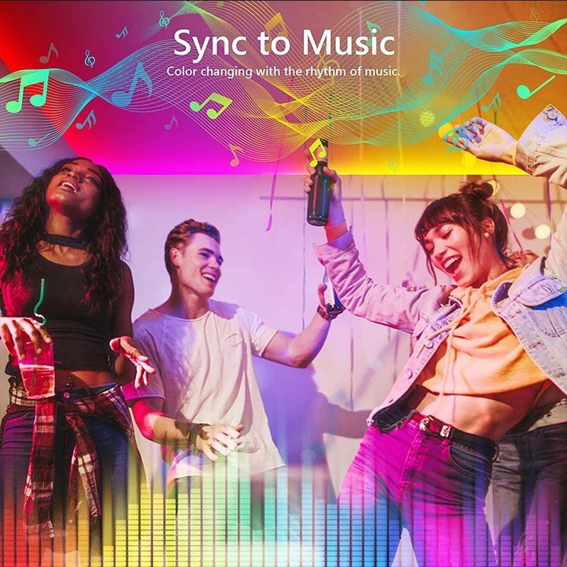 10M Amill USB LED Strip Light 2835 SMD Bluetooth RGB Lights Flexible LED Lamp Tape Ribbon RGB TV Desktop Diode Tape TV BackLight Party