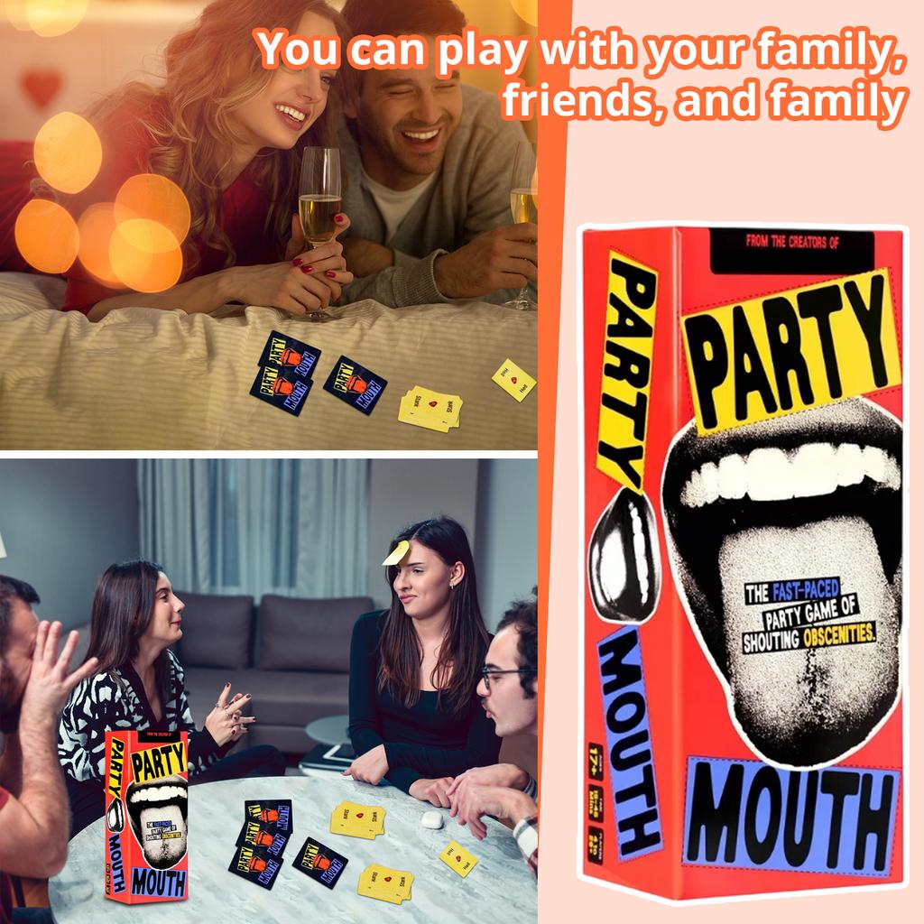 Winter Party Casual Best Card Game, A New Cheerful And Fast-paced Party Game, Featuring A Lot Of Vulgar Shouting Segments, A Fun Card Game