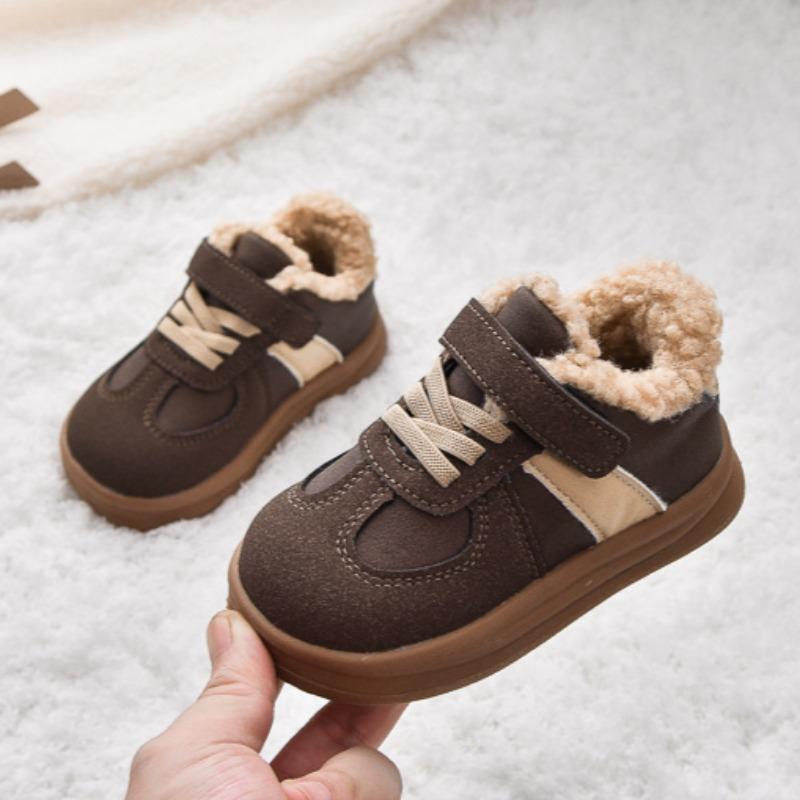 Водонепроницаемые зимние теплые ботинки, спортивная обувь, детские хлопковые ботинки 22-31