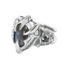 Artemis Classic Dragon Claw Free Size Silver Brand 925 Silver Ring Ring, (ac-acr0234), Men's Accessory, Jewelry,