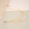 1PC Fashion Glasses Strap Metal Lanyard Holder Hanging Rope Mask Chain Eyewear Accessory