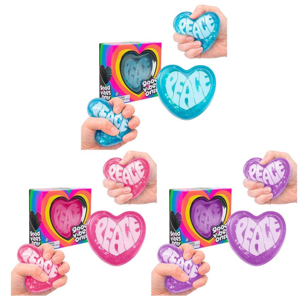 Heart Squishy Toy Slow Rising Stress Relief Soft Hand Feeling Creative Portable Decompression Gift