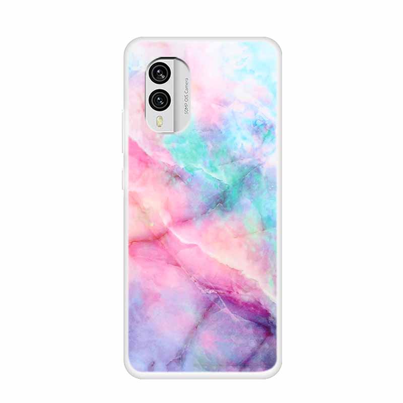 Luxury Case For Nokia X30 X20 Soft Silicone TPU Phone Back Cover for Nokia X 30 Funda for Nokia X 20 Case Protector Coque Marble