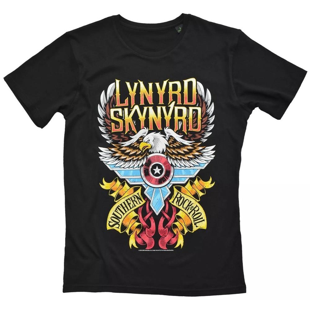 Lynyrd Skynyrd TShirt Southern Rock Official New Black Unisex T-Shirt