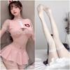 Sex Underwear Large Size Pink Sexy Nurse Uniform Cosplay Hollow Woman Free Passion Pure Desire Suit