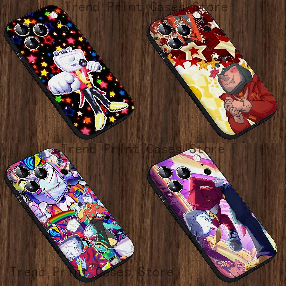 Чехол для телефона Tenna D-DeltaruneS для iPhone 15,16,12,14,13,11,17,Pro,Max,Plus,E,Air,Mini Черный