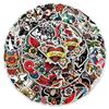 50 Waterproof Tattoo Pattern Stickers for DIY Journals & Water Bottles
