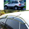 Для BMW X5 E53 1998 1999 2000 2001 2002 2003 2004 2005 2006 Автомобильная наклейка Пластиковый оконный стекло Ветровик Защита от дождя/солнца Вентиляционное отверстие