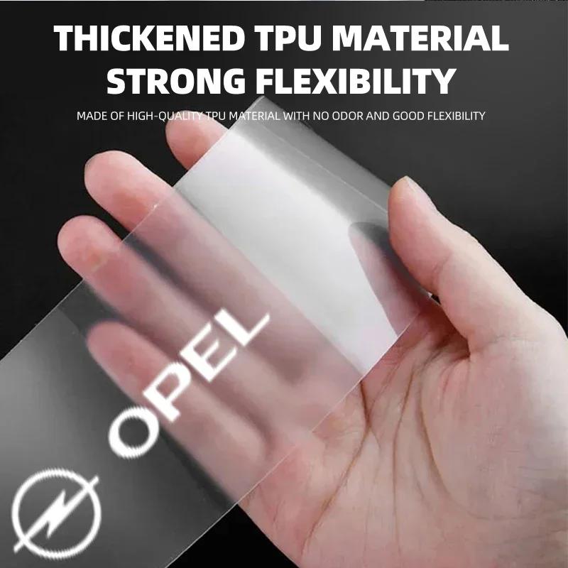 4pcs Car Scratchproof Car Threshold Transparent Sticker for Opel OPC Astra Insignia Mokka Zafira Corsa Vectra C D Antara Car Kt2