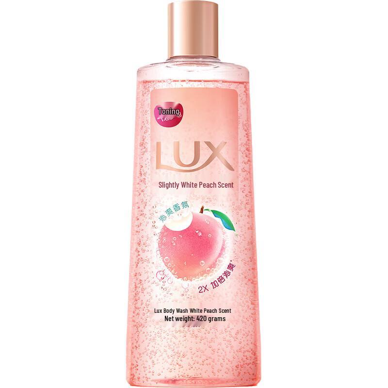 LUX Tipsy Peach Foaming Shower Gel