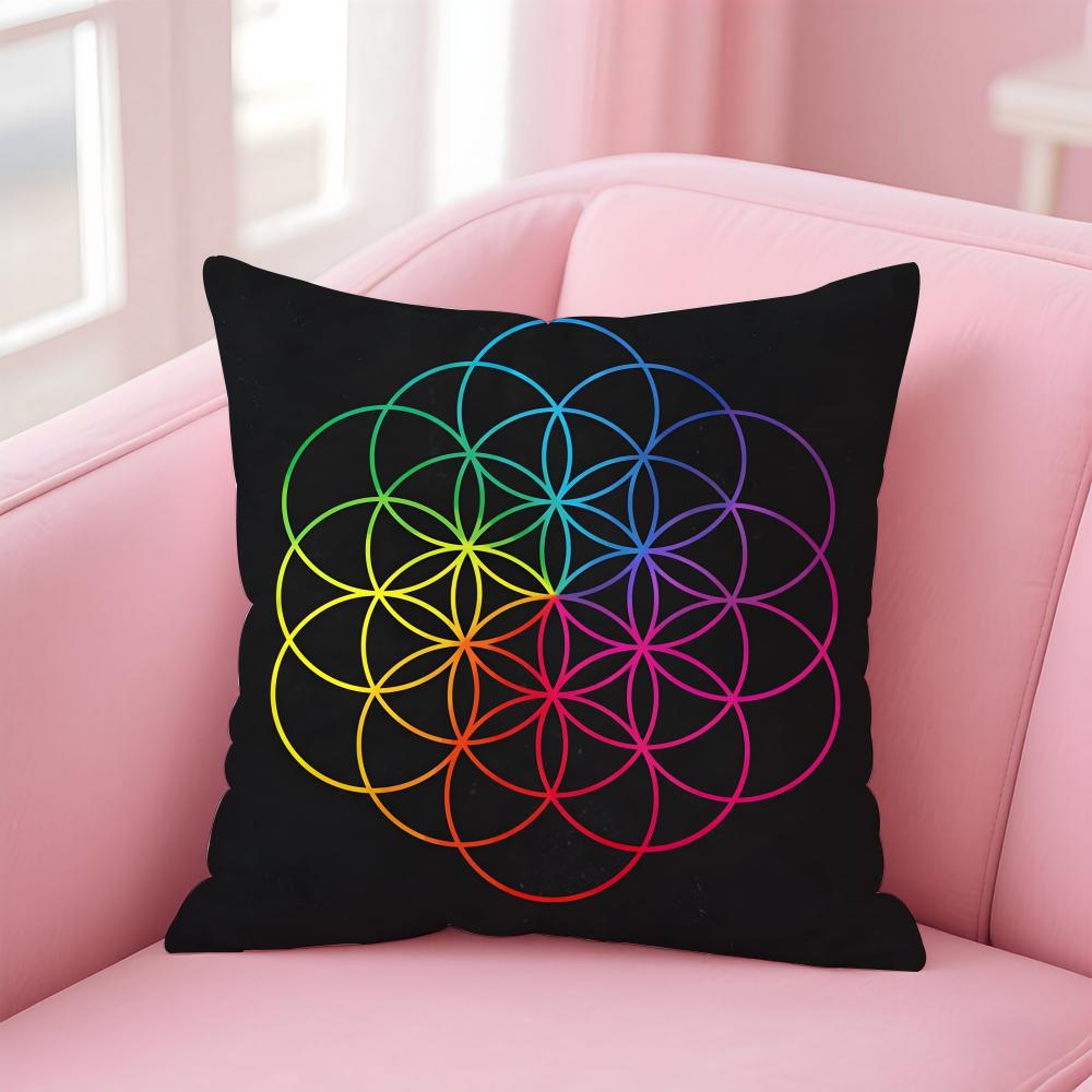 Экологичная модная группа CColdplay звезда Наволочка Льняная Наволочка Мягкий Декор для Дивана Домашней Комнаты