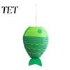 Supermarket Window Party Supplies Fish-Shaped Paper Lantern, Ocean Theme Folding Hanging Lantern for Festival Party, Fish Crafts Photo Backdrop,