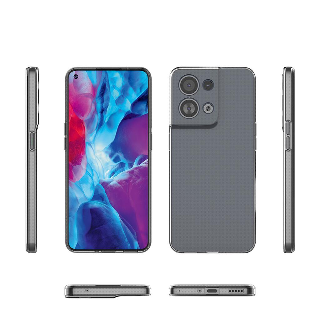Oppo Reno 8 Pro Ultra Clear 0.5mm Thin Transparent Protective Case