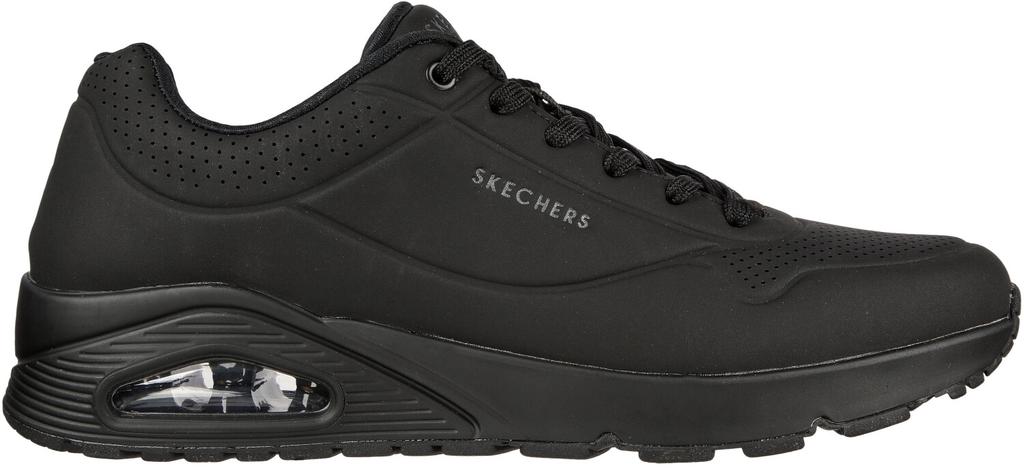 Skechers Uno - кроссовки Stand On Air (52458) черный/черный