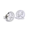Harry Potter Deathly Hallows/Golden Snitch/Platform Stud Earring Set