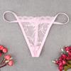 10pcs Random Transparent Seamless Thong Low Waist Briefs Sexy Lingerie G-String Lace Panties