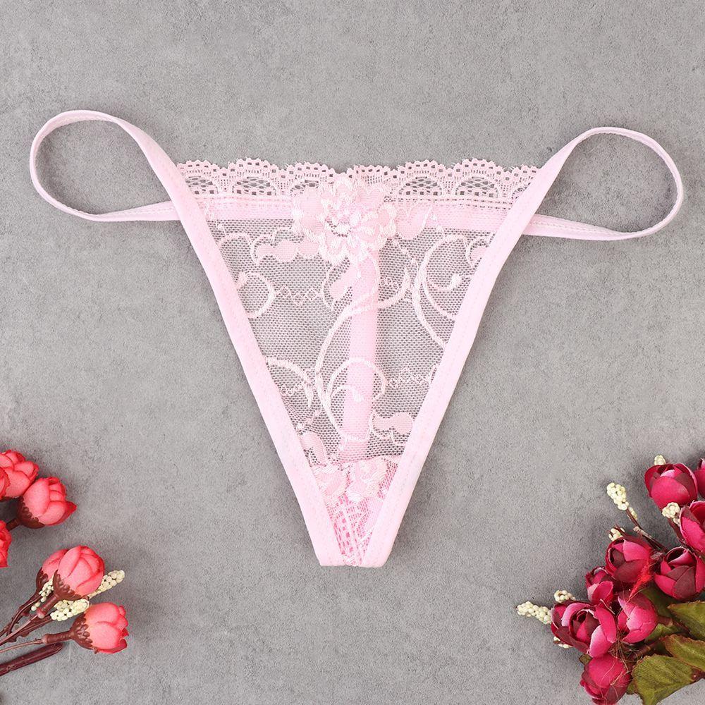 10pcs Random Transparent Seamless Thong Low Waist Briefs Sexy Lingerie G-String Lace Panties