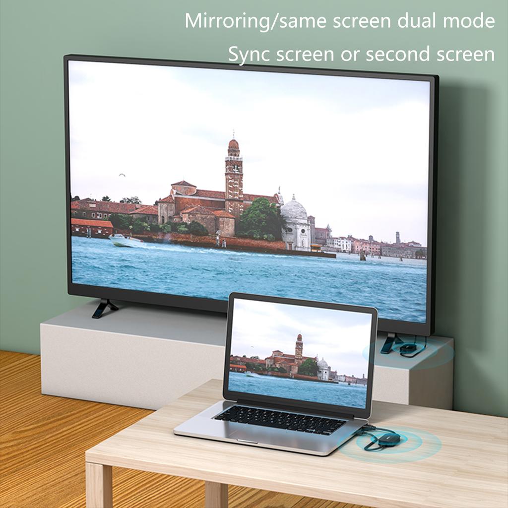 Беспроводной HDMI-совместимый передатчик для дома, автомобиля, Airplay, VGA-адаптер, ТВ-приставка, зеркальный экран, зеркальное отображение Wi-Fi, дисплейный ключ