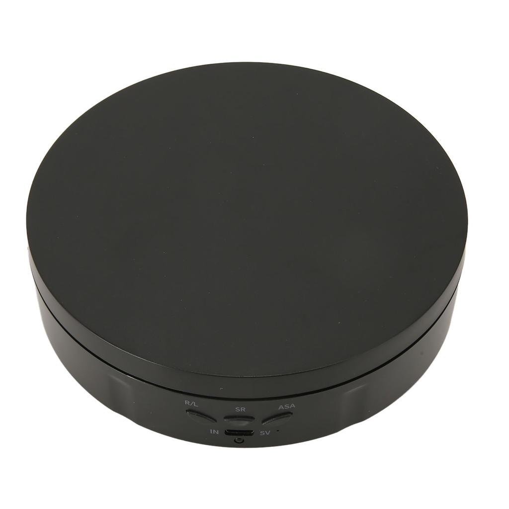 Моторизованная вращающаяся подставка для дисплея 3 в 1, регулируемая скорость, грузоподъемность 22,0 фунта, электрический поворотный столик 360 градусов с