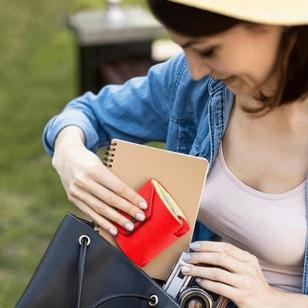 Lightweight Money Holder Multifunction Pocket Wallet Small Cash Wrap Wallet  Traveling